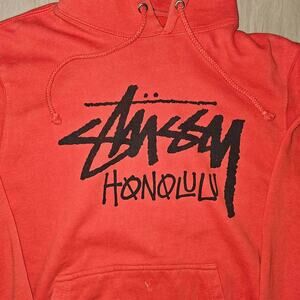 Red Stussy Honululu Hoodie (RARE DS)